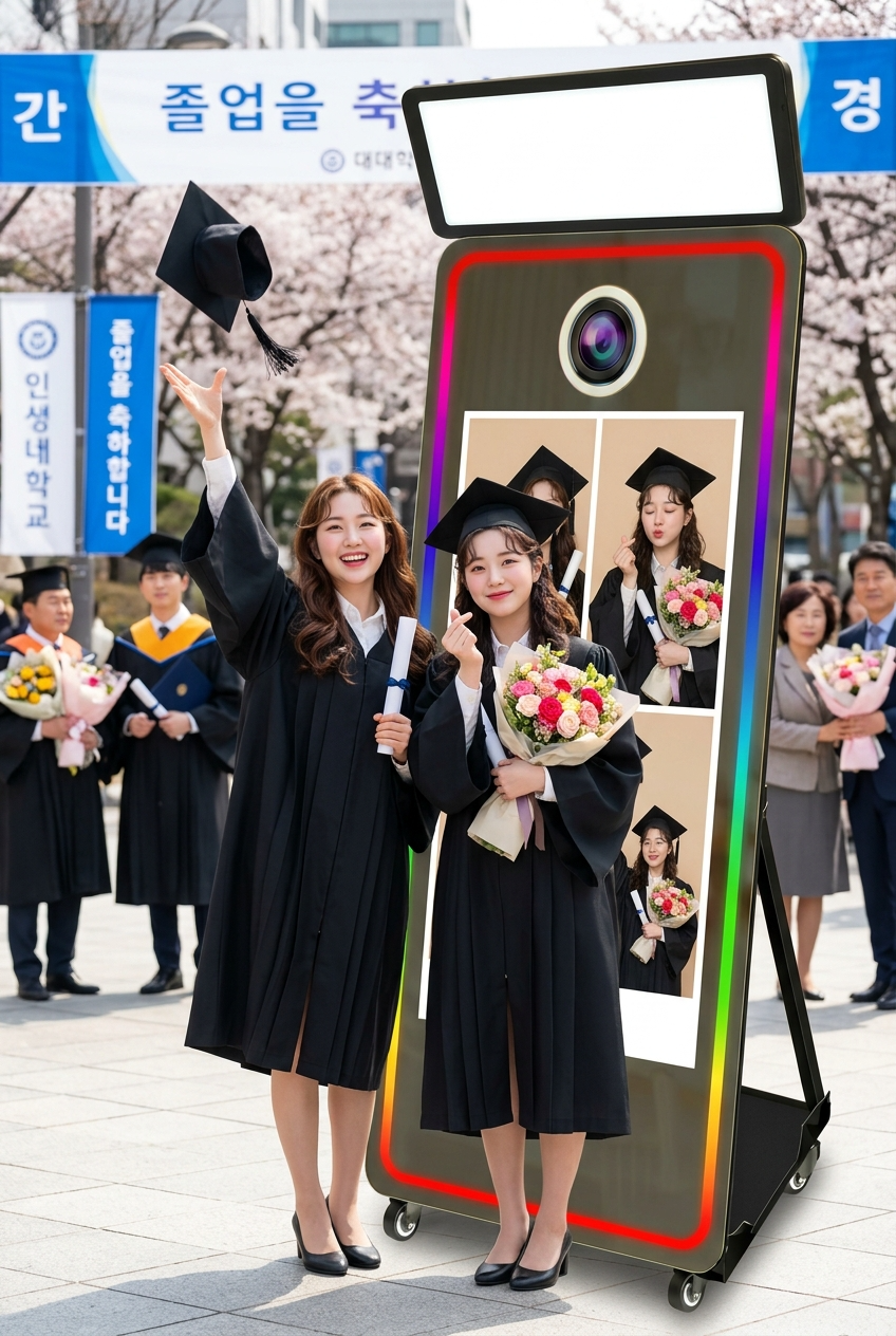 졸업식 포토부스